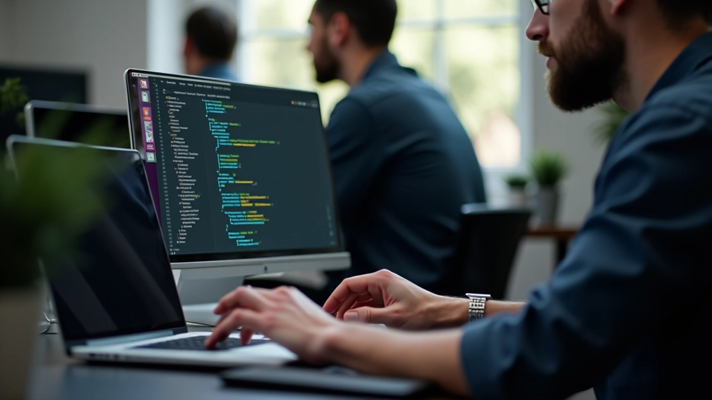 Code editor met Next.js portfolio project open, met component structure en galerij component zichtbaar