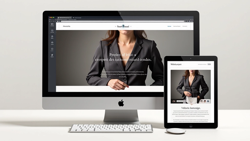 Portfolio website showcase