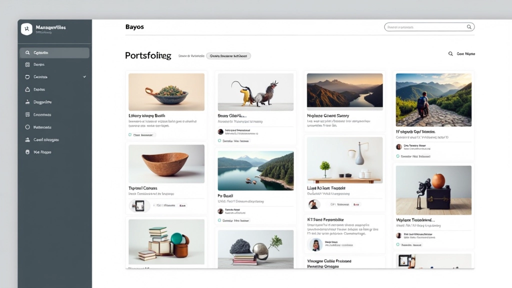 CMS portfolio platform